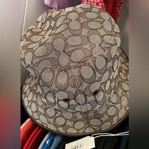 Coach signature bucket hat